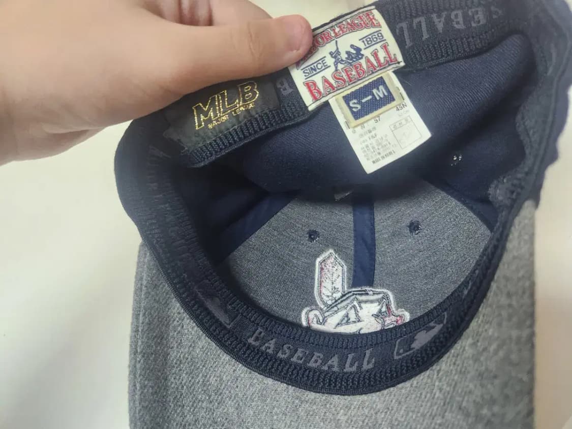 모자)MLB 엠엘비 인디언 뒷밴딩 모자, S-M 상품이미지5