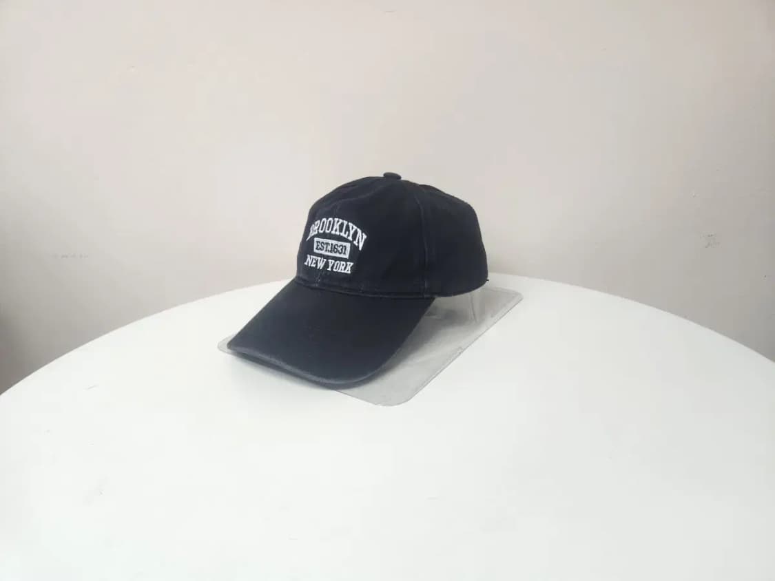모자)브루클린 블랙 모자 상품이미지1
