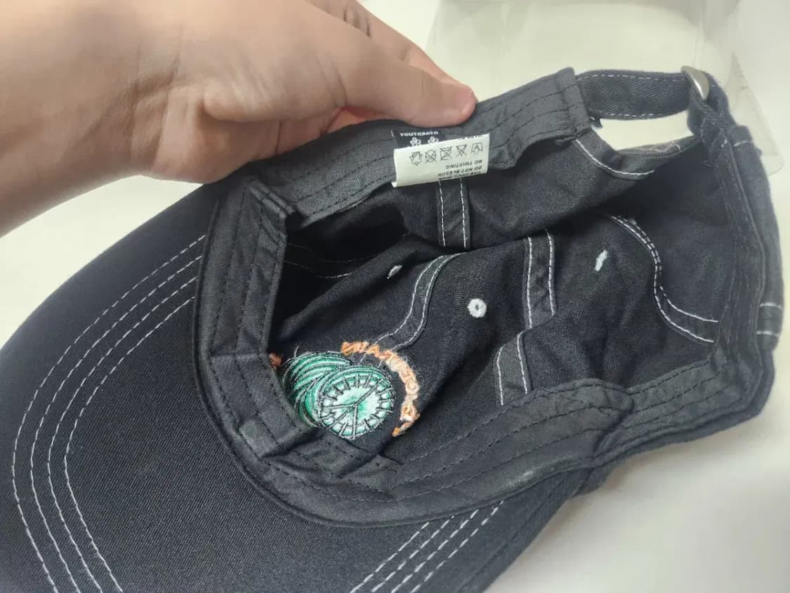 모자)블랙 로고 빈티지 모자 상품이미지5