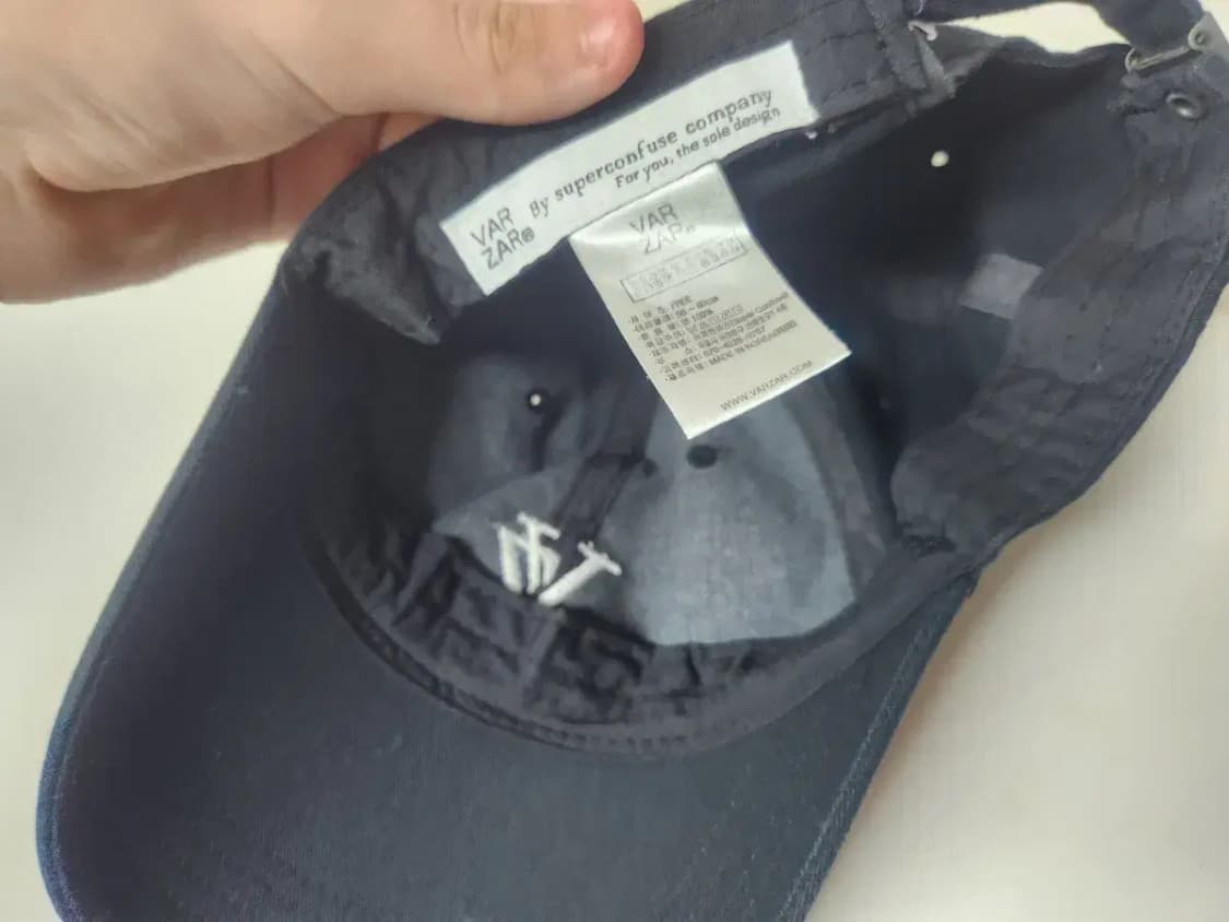 모자)바자 VZ로고 블랙 모자 상품이미지5