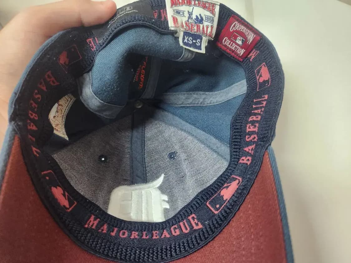모자)MLB 엠엘비 로고 뒷밴딩 모자 XS-S 상품이미지5