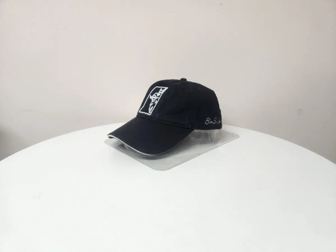 모자)스카니아 블랙 볼캡 모자 상품이미지1
