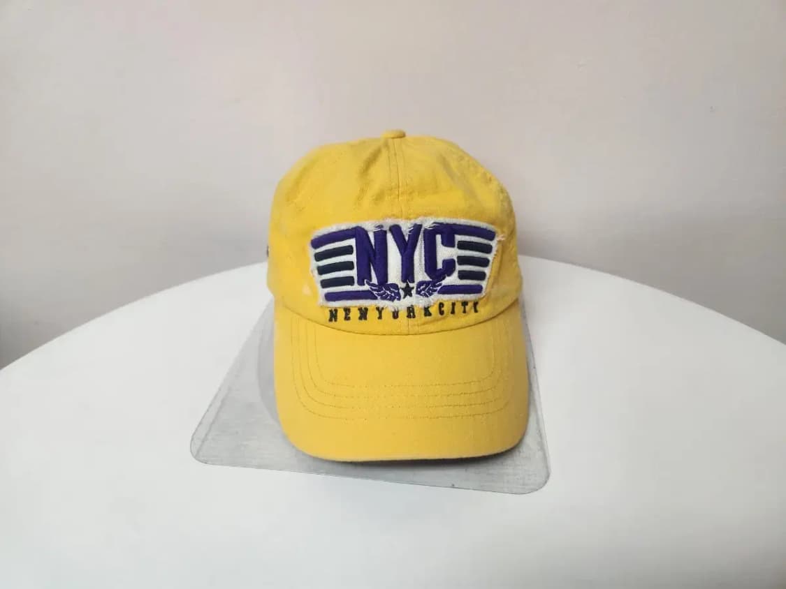 모자)NYC 옐로우 보라자수 모자 상품이미지2