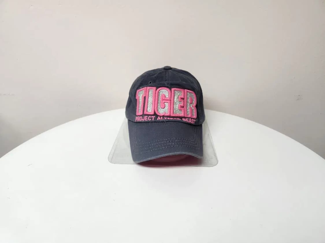 모자)TIGER 핑크자수 모자 상품이미지2