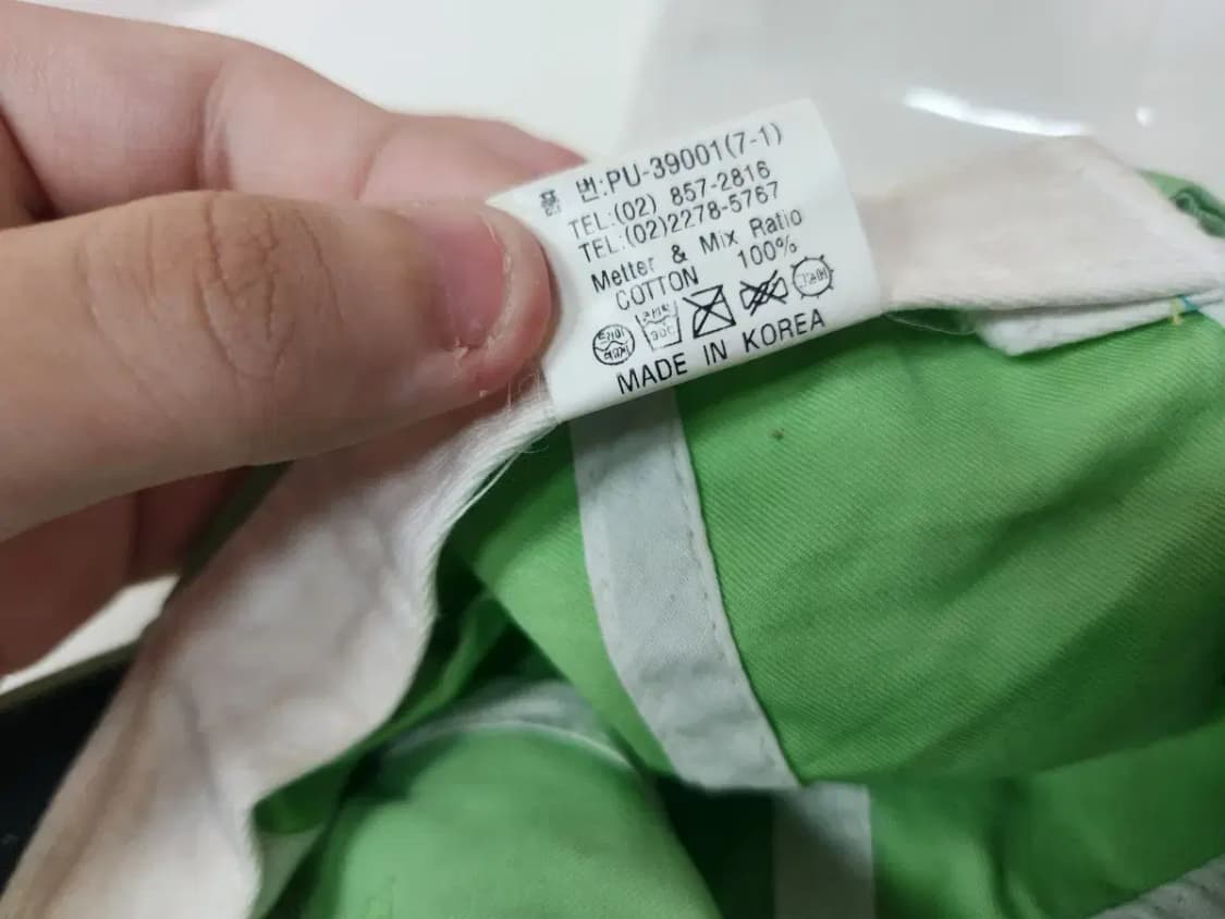 모자)연두 빈티지 모자 상품이미지7