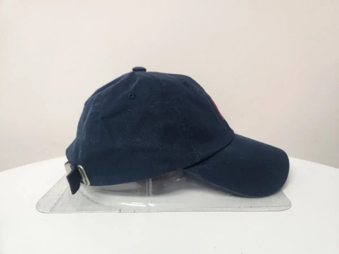 모자)뉴발란스 레드 자수로고 블랙 모자 상품이미지3