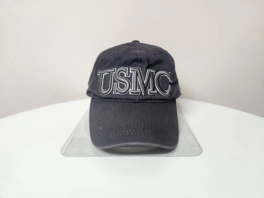 모자)USMC 미해병대 차콜색 모자 상품이미지2