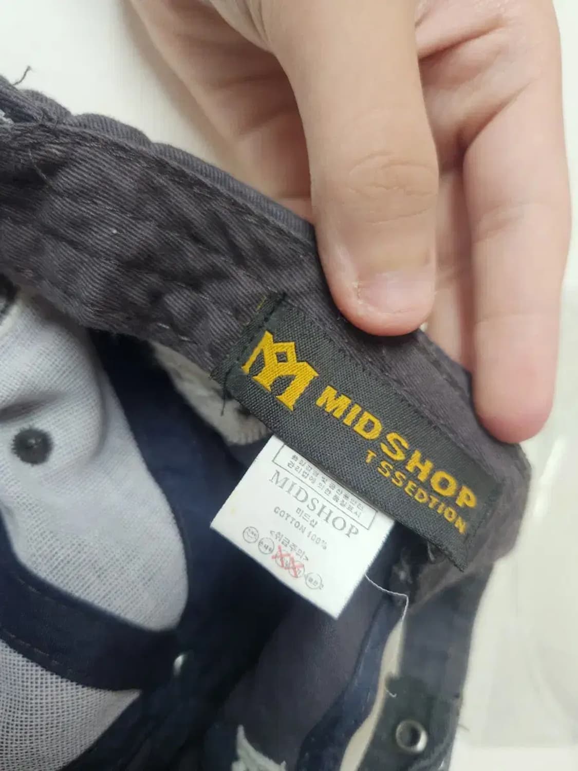 모자)USMC 미해병대 차콜색 모자 상품이미지6
