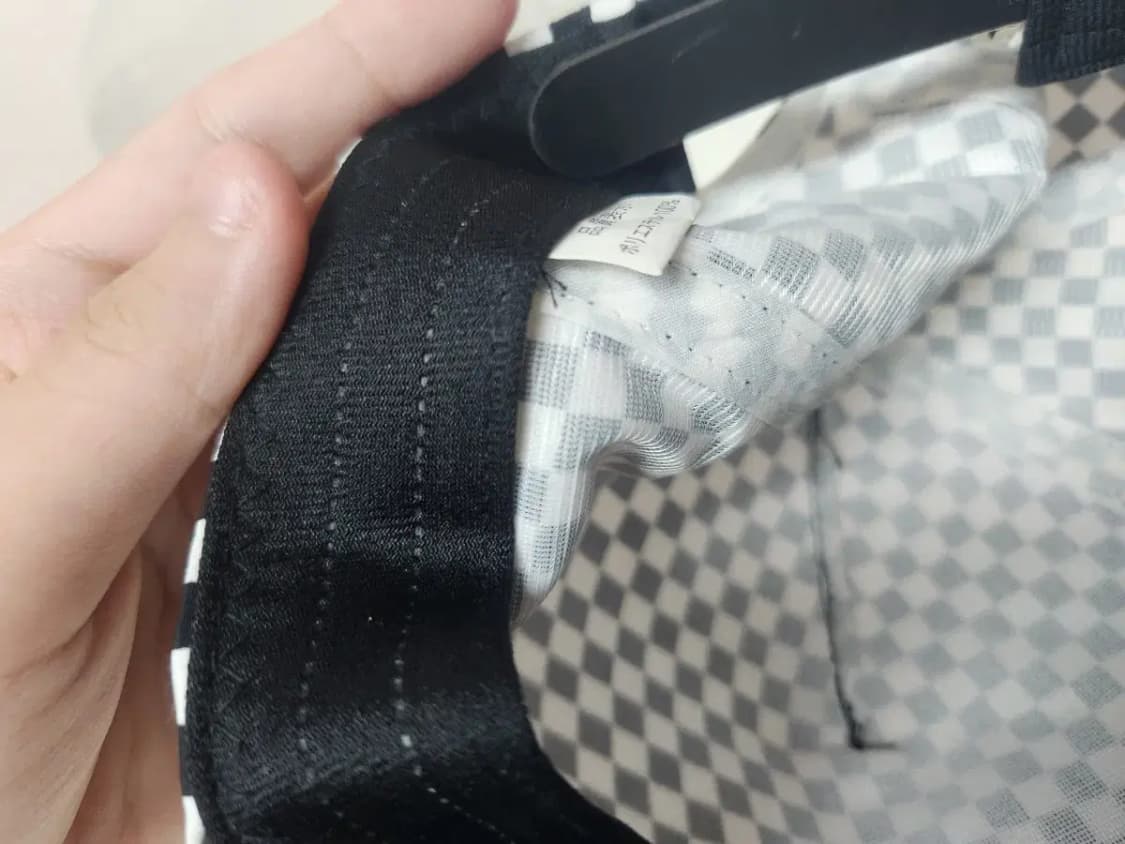 모자)체커보드 모자 상품이미지6