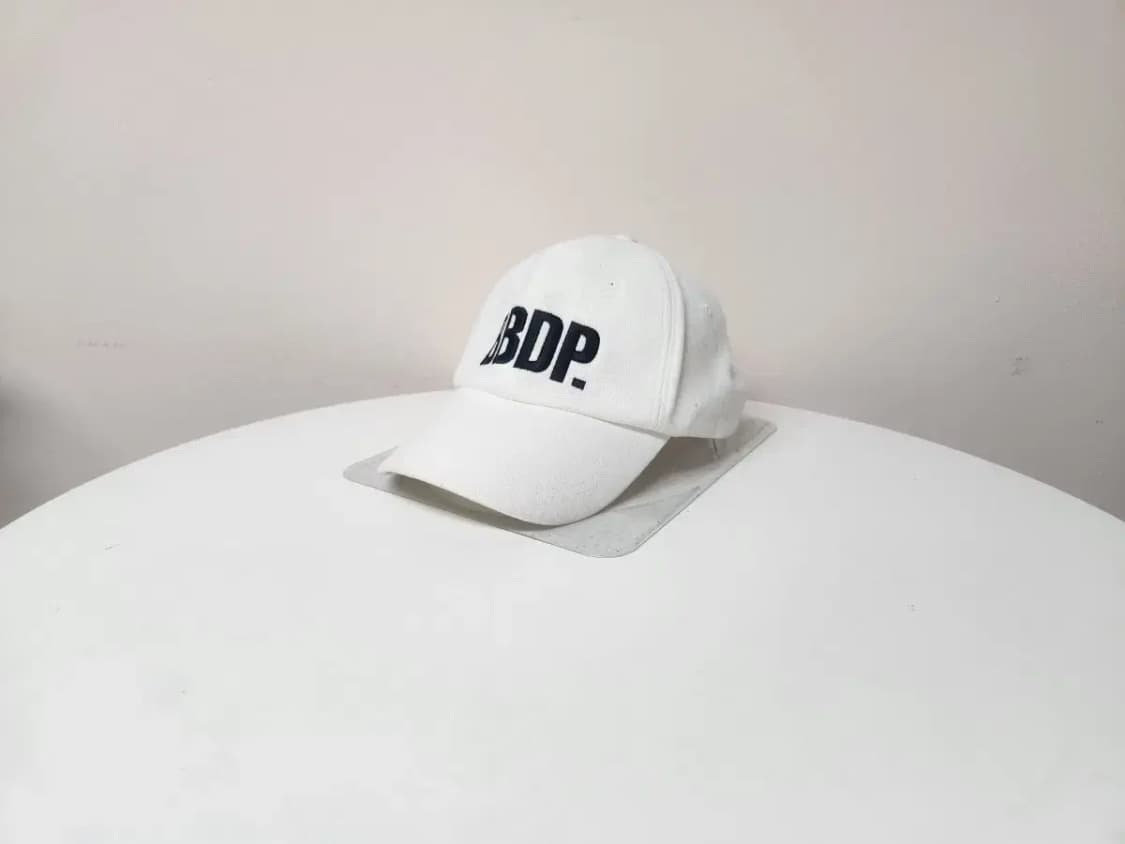 모자)BBDP 화이트 모자 상품이미지1