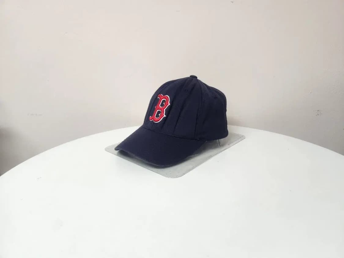 모자)MLB 엠엘비 B로고 뒷밴딩 모자 XS-S 상품이미지1