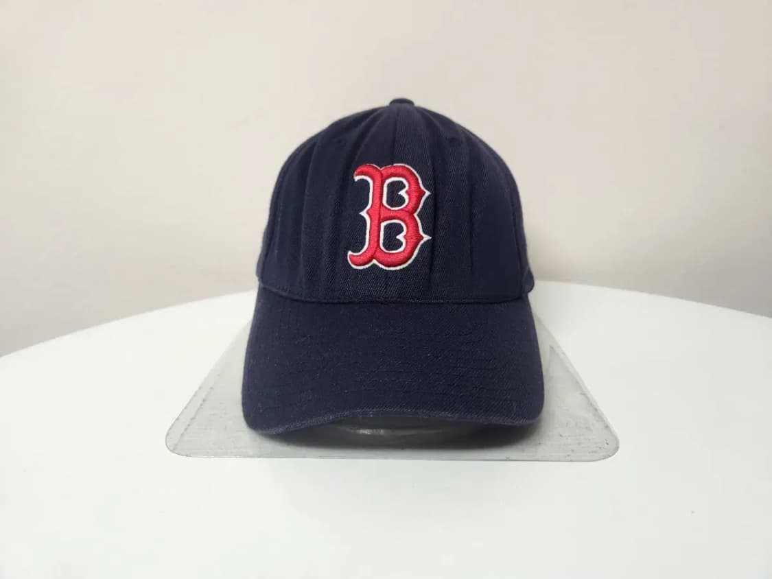 모자)MLB 엠엘비 B로고 뒷밴딩 모자 XS-S 상품이미지2