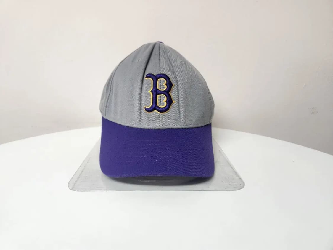 모자)MLB 엠엘비 B로고 배색 뒷밴딩 모자 XS-S 상품이미지2