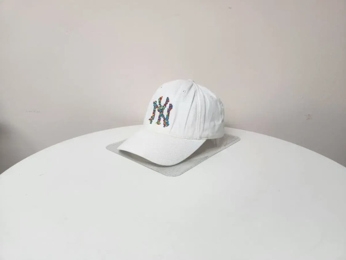 모자)MLB 엠엘비 뉴욕양키즈 멀티컬러로고 모자, 연결부분 세탁감 상품이미지1