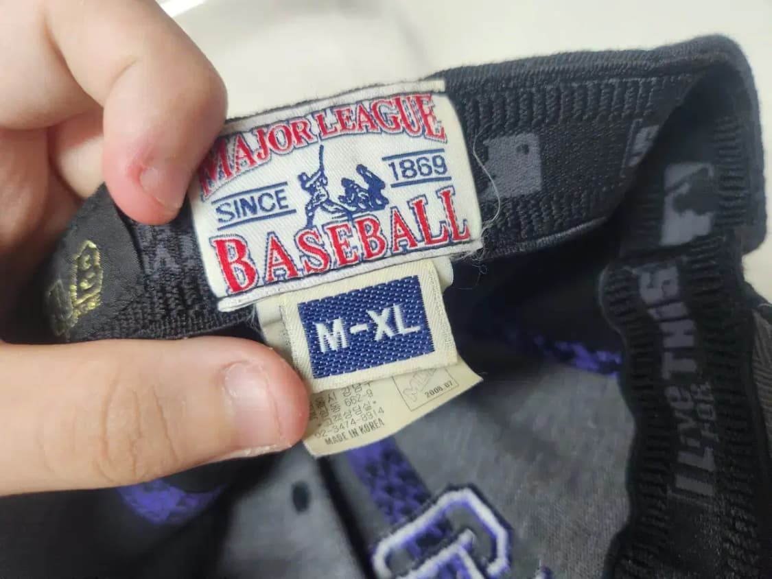모자)MLB 엠엘비 SF로고 블랙 뒷밴딩모자, M-XL 상품이미지6