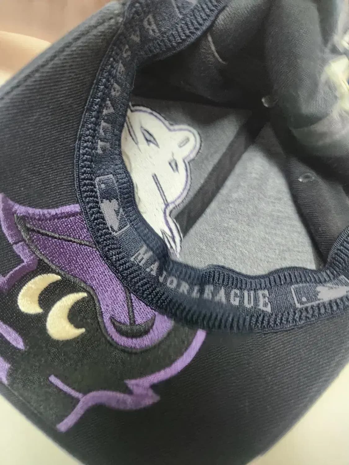 모자)MLB 엠엘비 캐릭터 블랙 모자 M-XL 상품이미지5