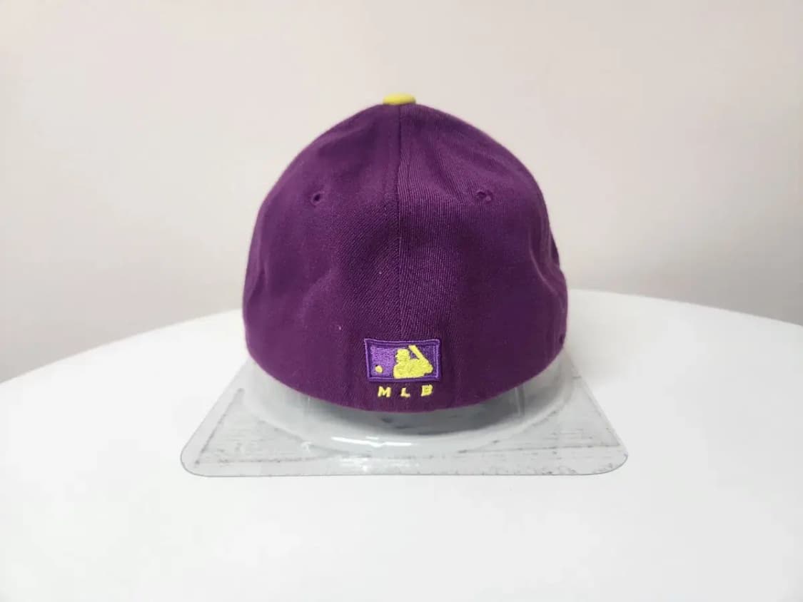 모자)MLB 엠엘비 캐릭터 배색 뒷밴딩 모자 S-M 상품이미지4
