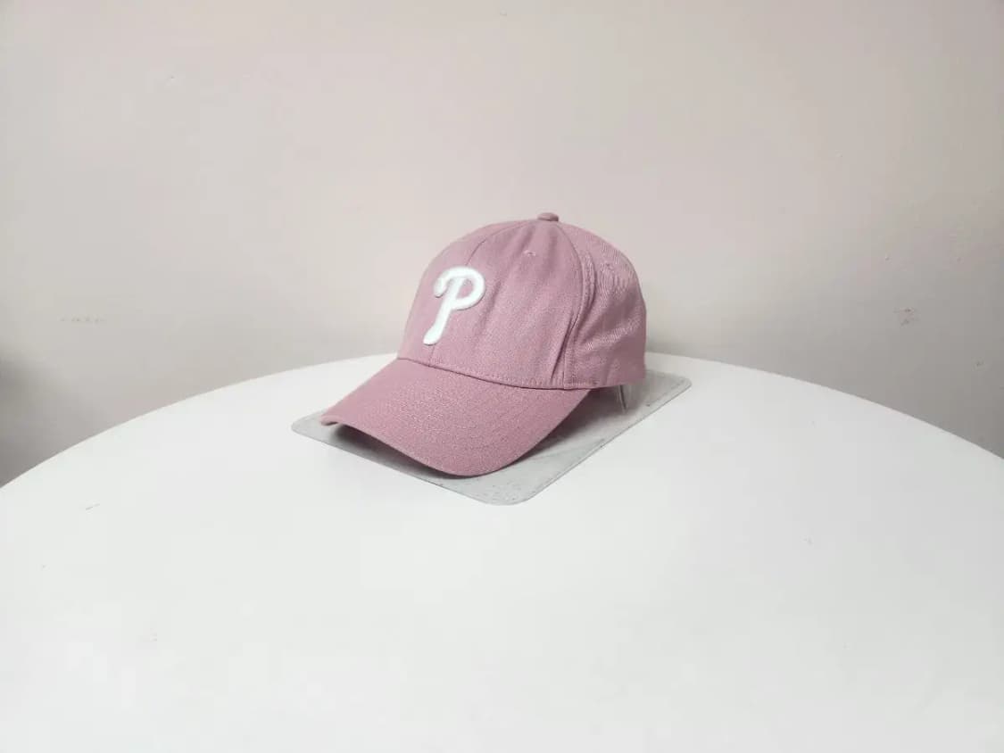 모자)MLB 엠엘비 P로고 핑크 모자 상품이미지1