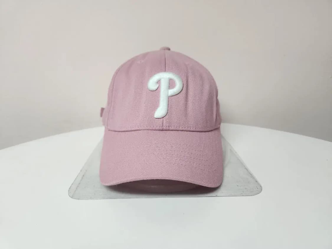 모자)MLB 엠엘비 P로고 핑크 모자 상품이미지2