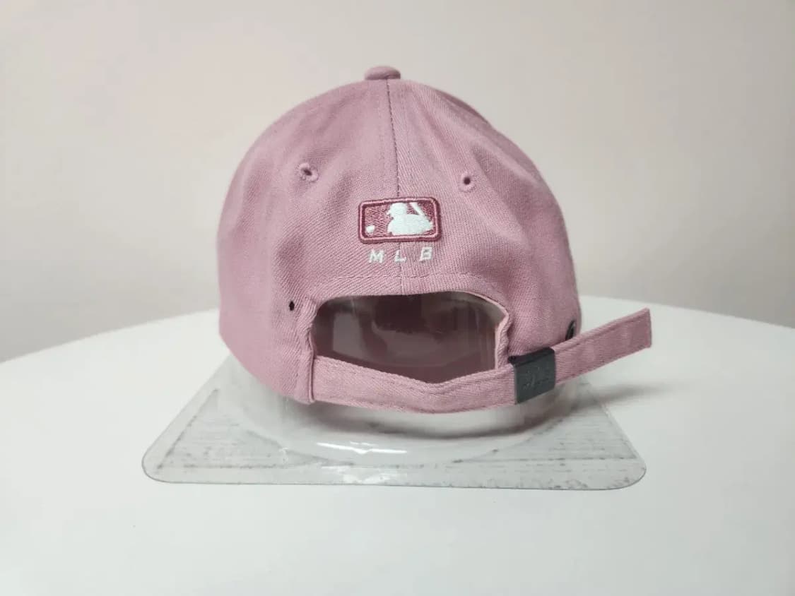 모자)MLB 엠엘비 P로고 핑크 모자 상품이미지4