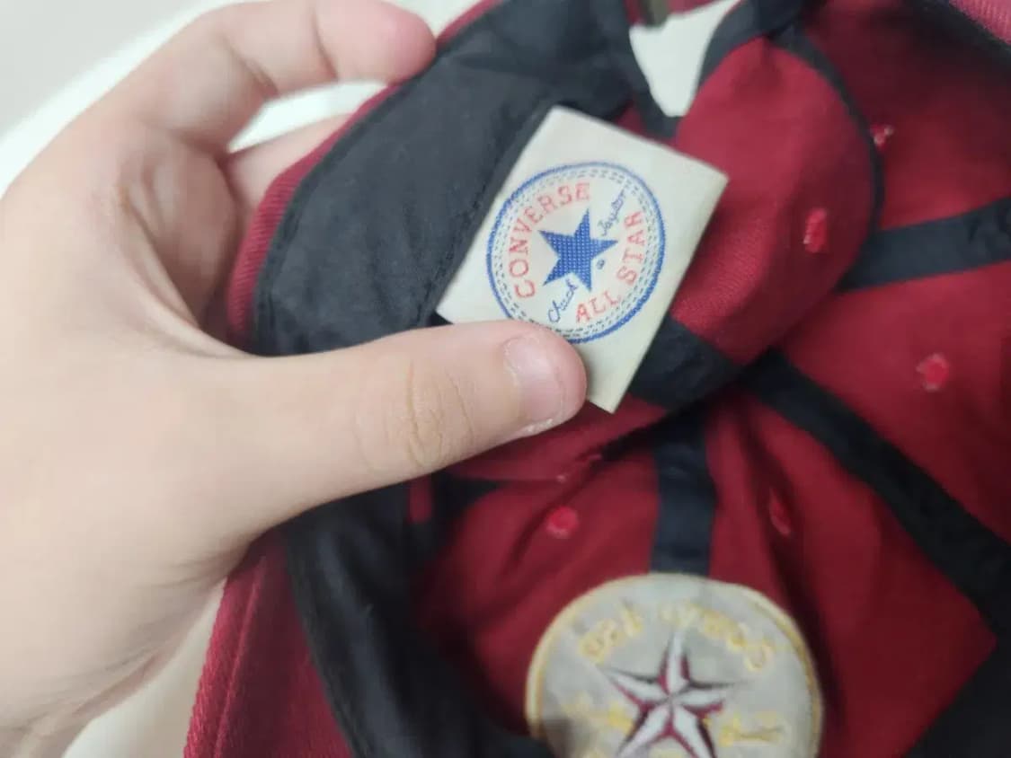 모자)컨버스 올스타 모자, 뒷쪽 변색 있음 상품이미지6