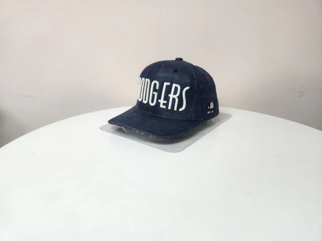 모자)MLB 엠엘비 다저스 데님 스냅백 상품이미지1