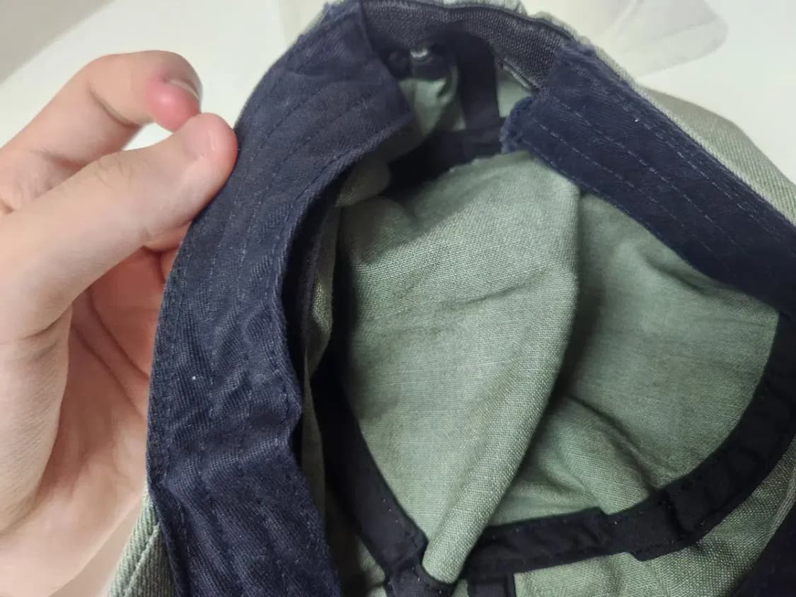 모자)카키 빈티지 군모 상품이미지6