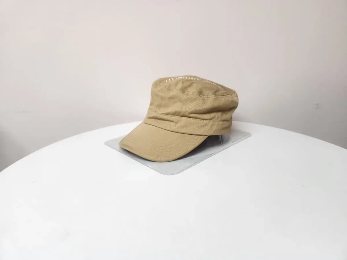 모자)브라운 군모 상품이미지1