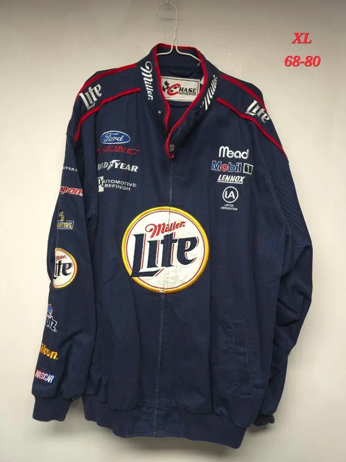 밀러 라이트와 러스티 월리스 나스카 레이싱 자켓 상품이미지1