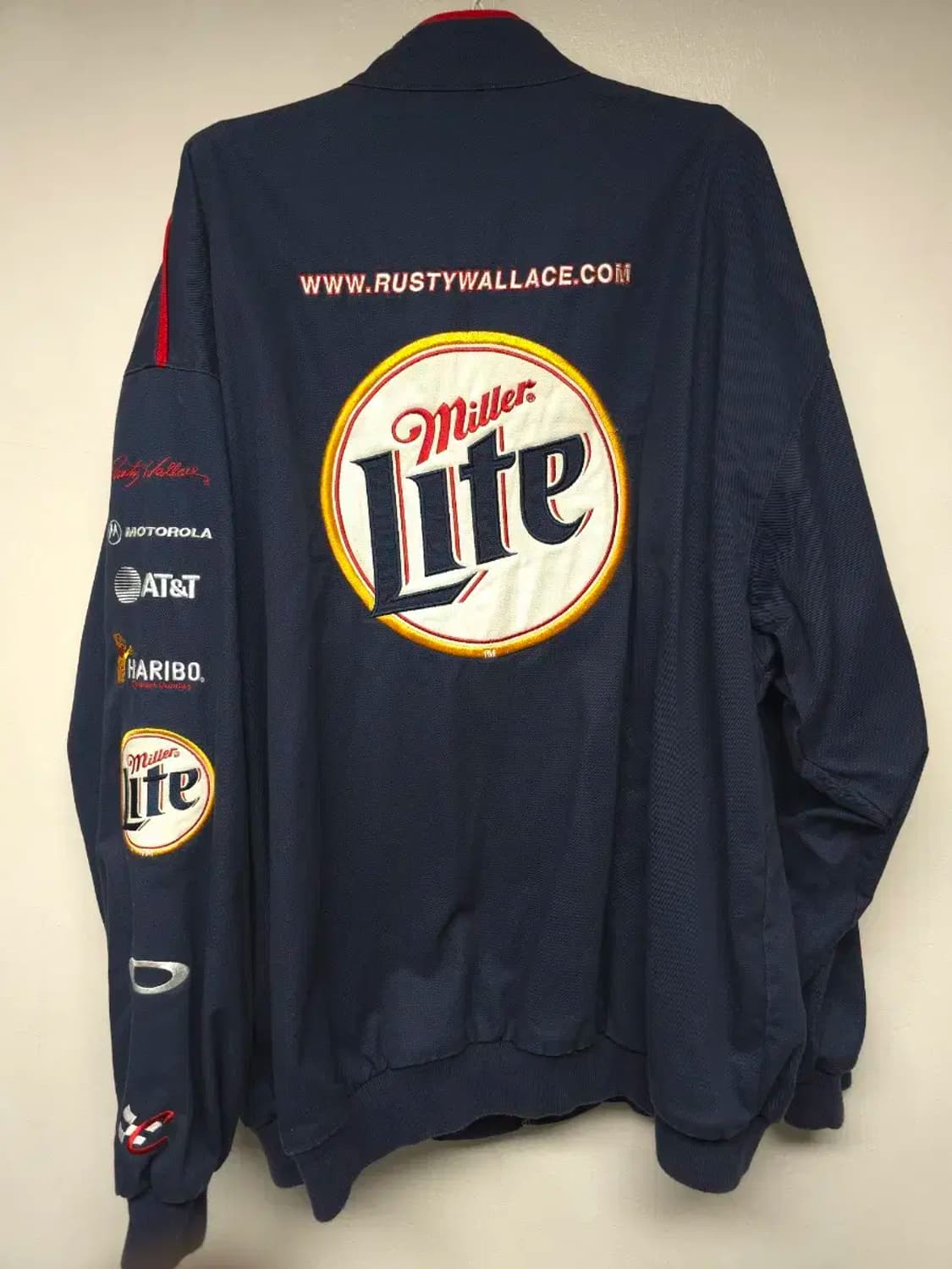 밀러 라이트와 러스티 월리스 나스카 레이싱 자켓 상품이미지3