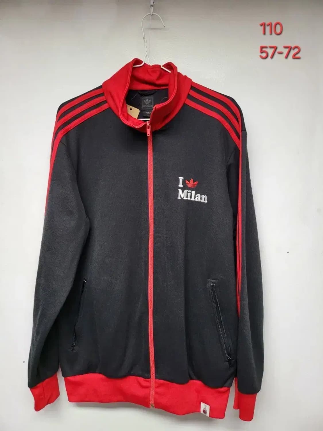 아디다스 AC밀란 트랙탑 져지,실측57-72 상품이미지1