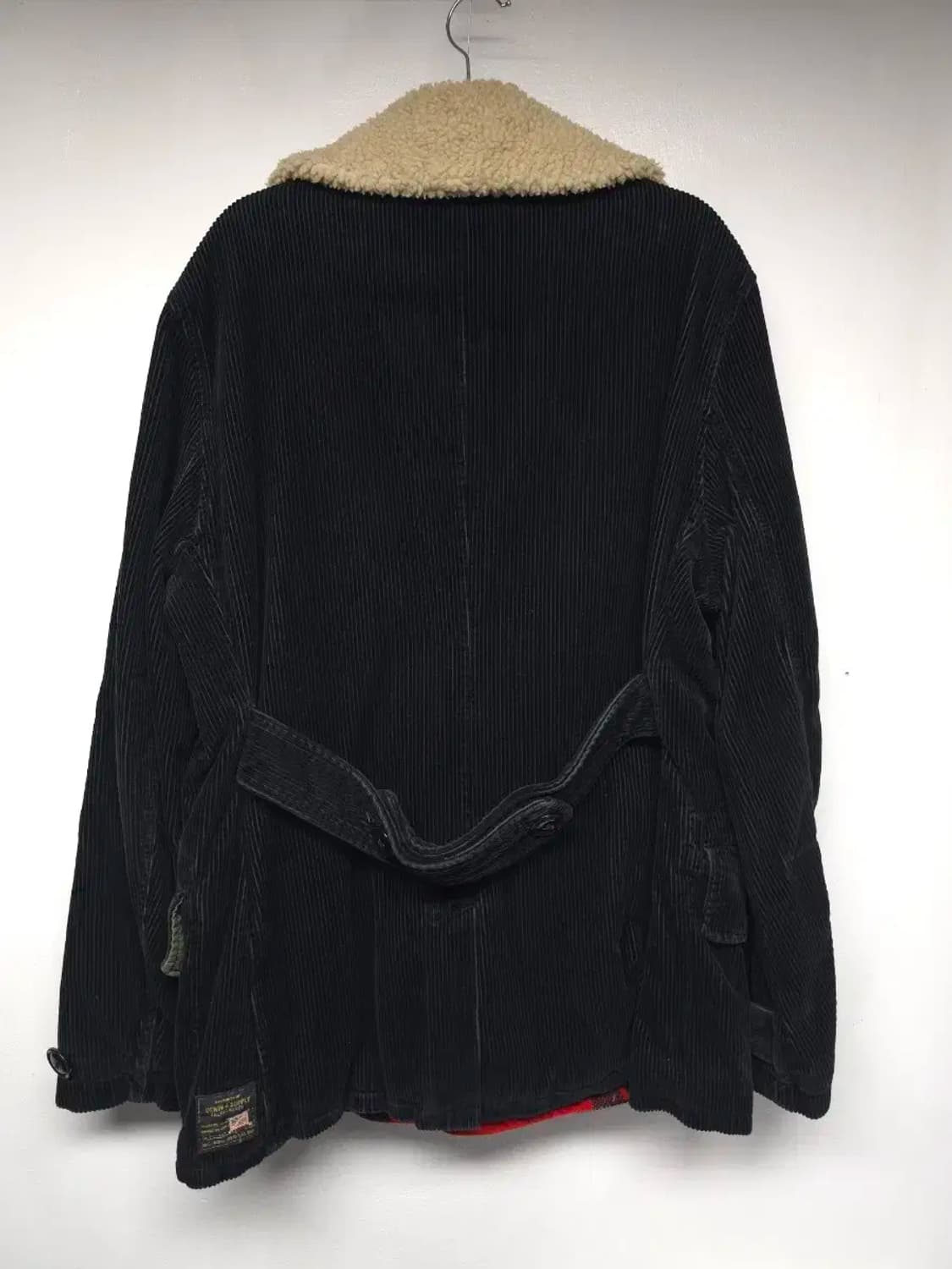 데님앤서플라이 M 코듀로이 보아털 자켓,실측58-77 상품이미지5