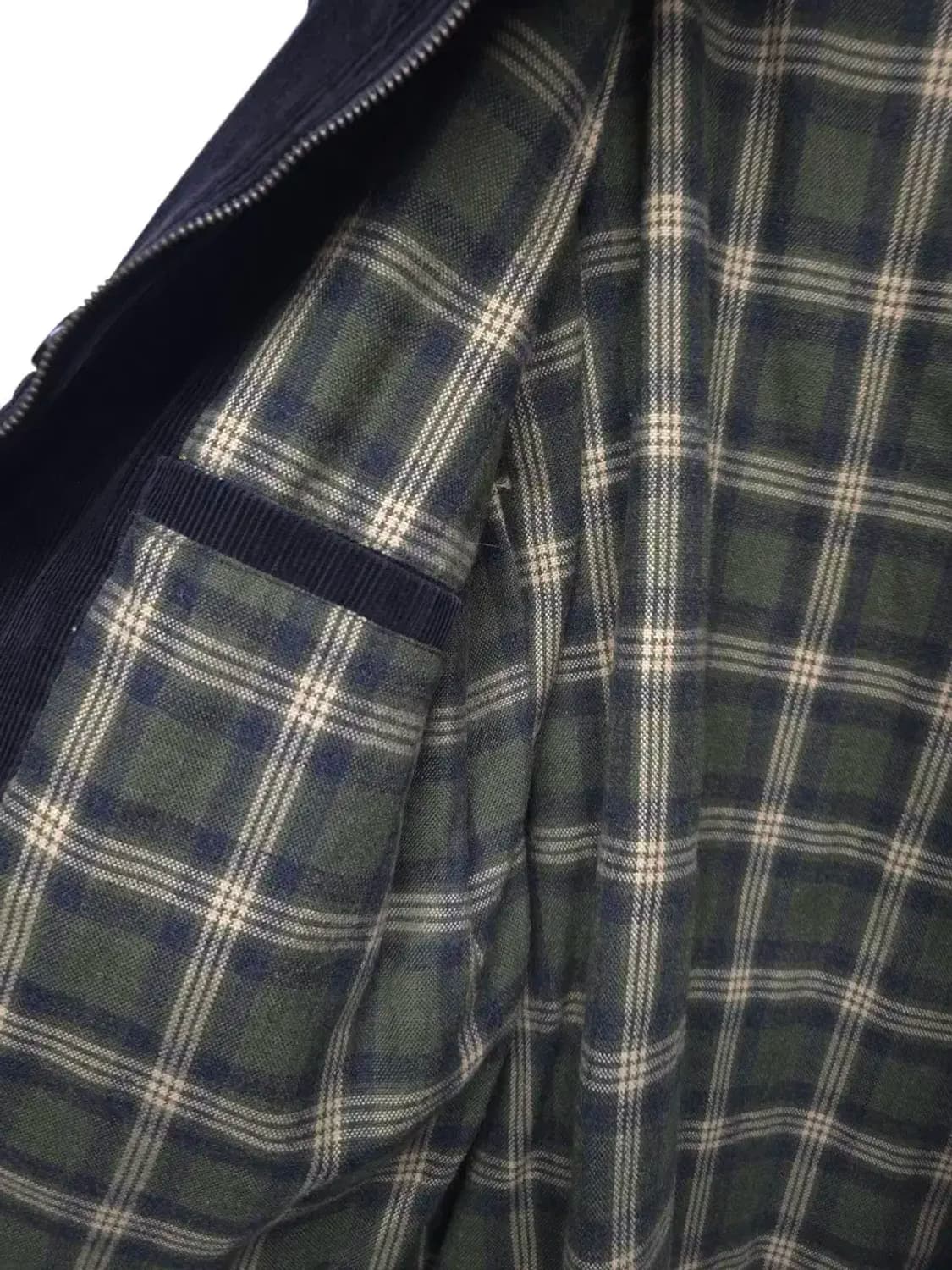 폴로진스 랄프로렌 블랙 코듀로이 후드 자켓 L,실측64-80 상품이미지4