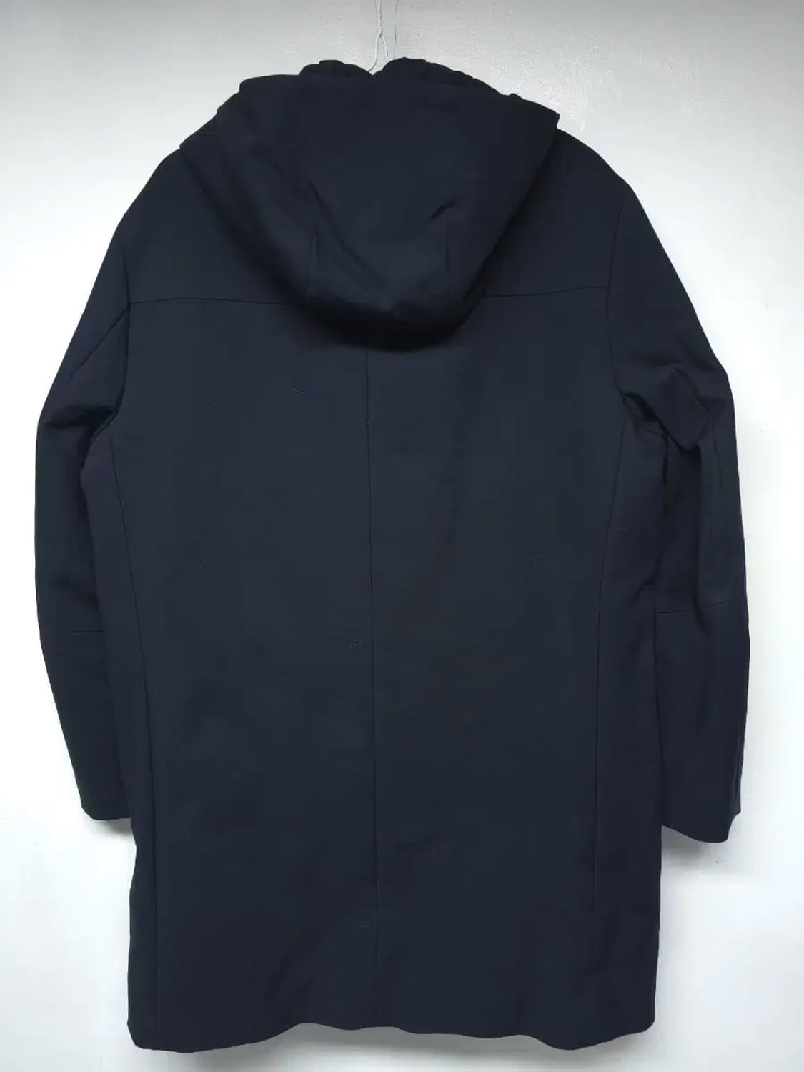 코스(COS) 네이비 후드 코트 100,실측55-85 상품이미지4