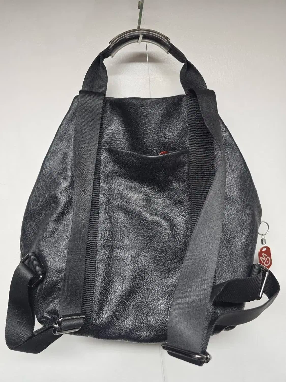 가방)만다리나덕 멜로우 레더 백팩 상품이미지4