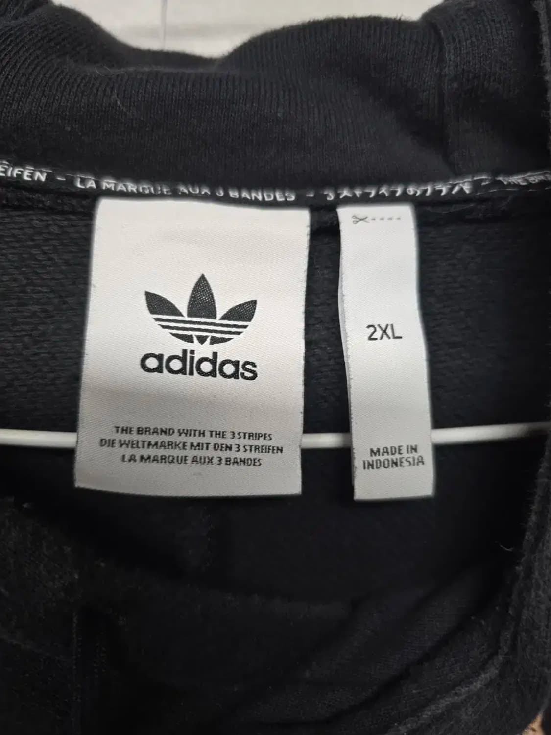 아지다스 2XL 후드티,실측70-80 상품이미지2