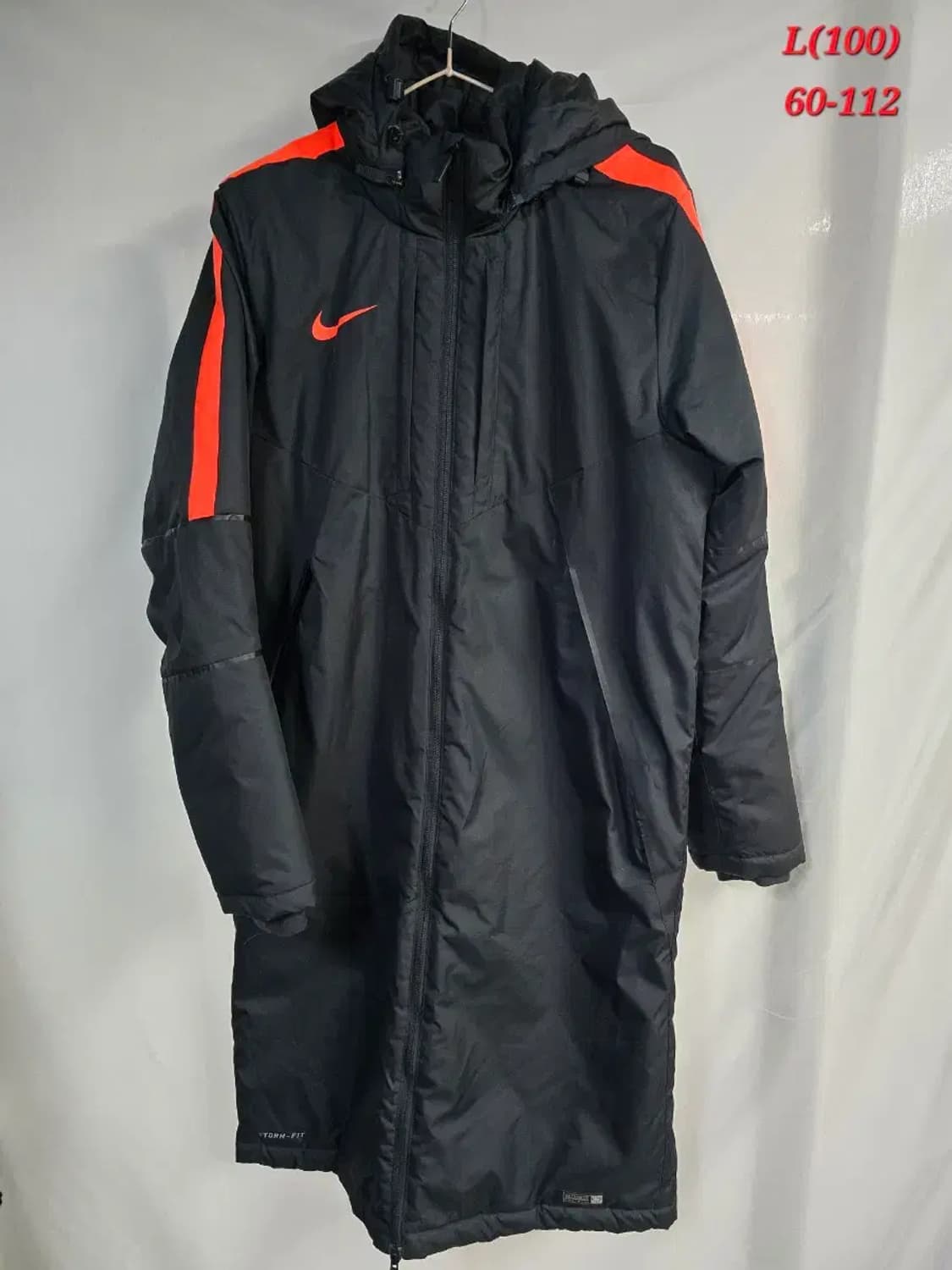 나이키 스톰핏 스쿼드 벤치 롱패딩 L,실측60-112 상품이미지1