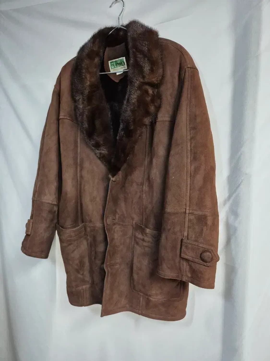 Etoile 천연 양가죽 무스탕 밍크 카라 105, 65-83 상품이미지3