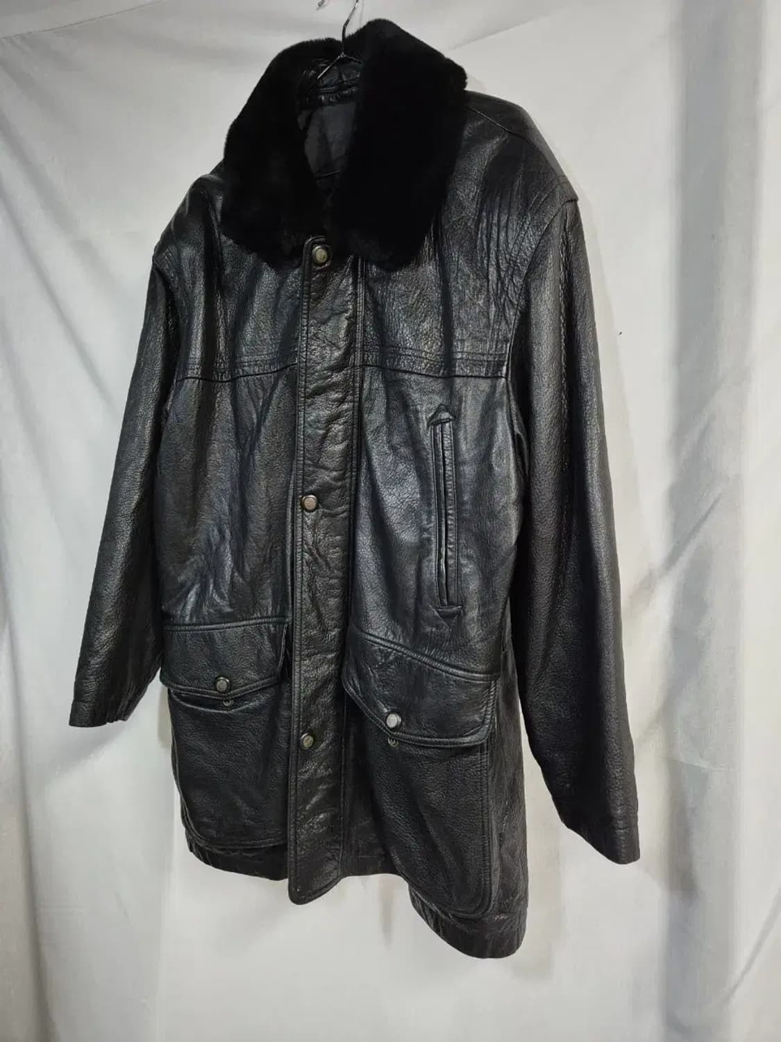 블략 100 L 양가죽 자켓, 66-85 상품이미지3