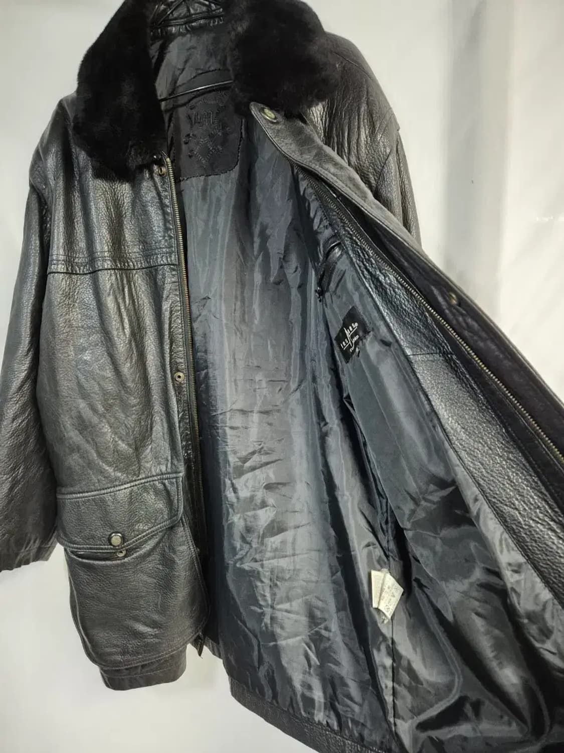 블략 100 L 양가죽 자켓, 66-85 상품이미지5