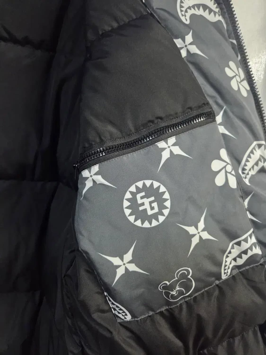 SPRAYGROUND 스프레이그라운드 L 패딩점퍼 63-72 상품이미지6