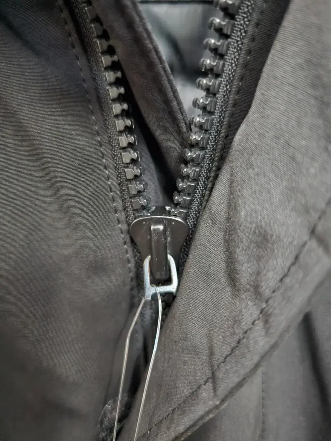 캉골 익스플로러 블랙 후드 패딩 L 상품이미지3