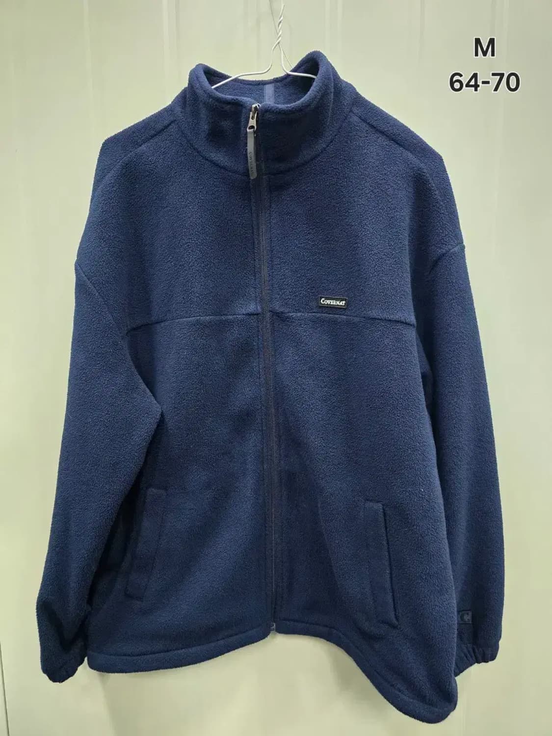커버낫 네이비 플리스 집업 M 상품이미지1