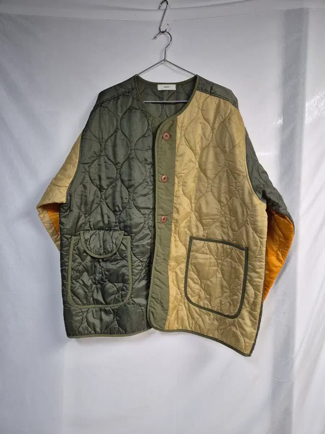 배색 누빔 깔깔이 71-79 상품이미지3