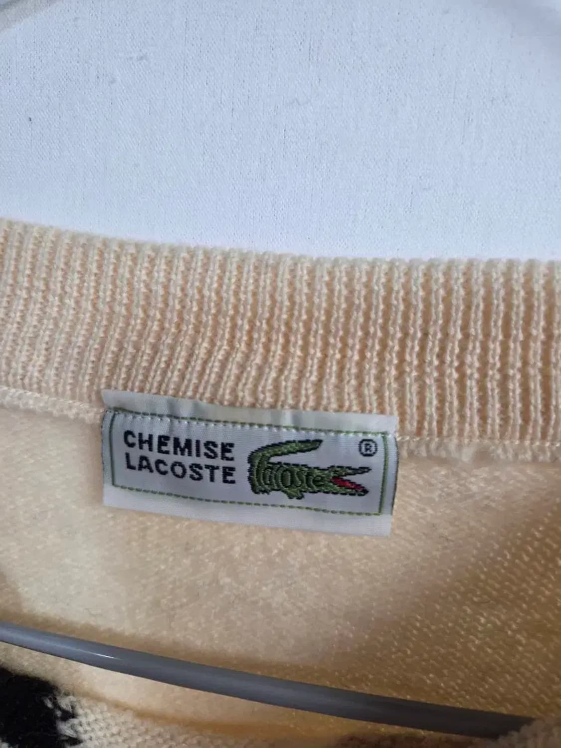 라코스테 캐시미어 아가일 니트 57-63 상품이미지4