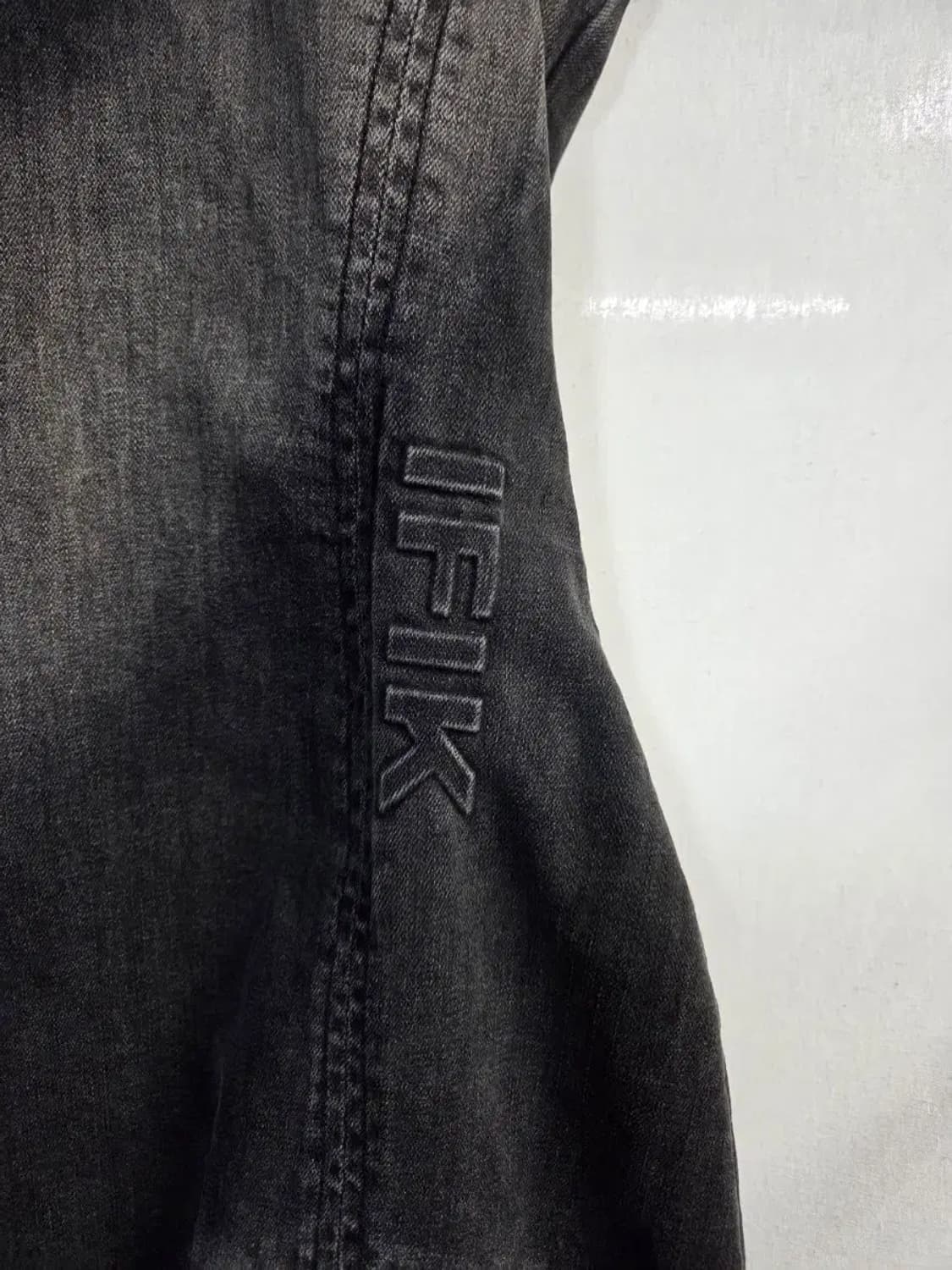 IFIK 데님 12사이즈 홀터넥 슬릿 원피스, 홀터 확인필 상품이미지4