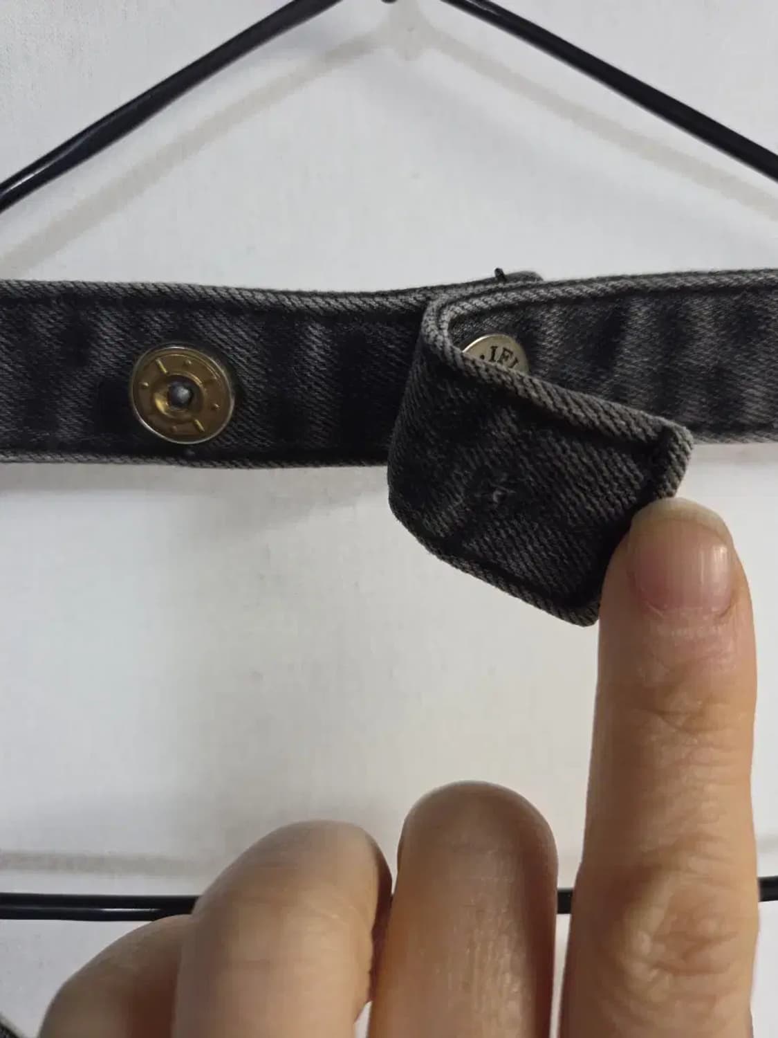 IFIK 데님 12사이즈 홀터넥 슬릿 원피스, 홀터 확인필 상품이미지8