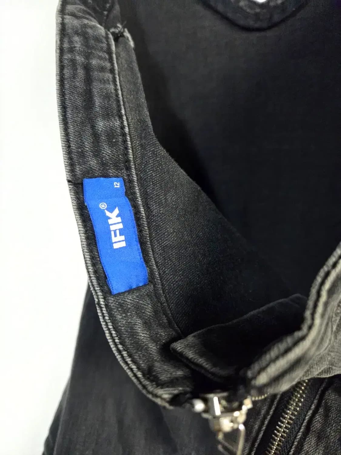 IFIK 데님 12사이즈 홀터넥 슬릿 원피스, 홀터 확인필 상품이미지9