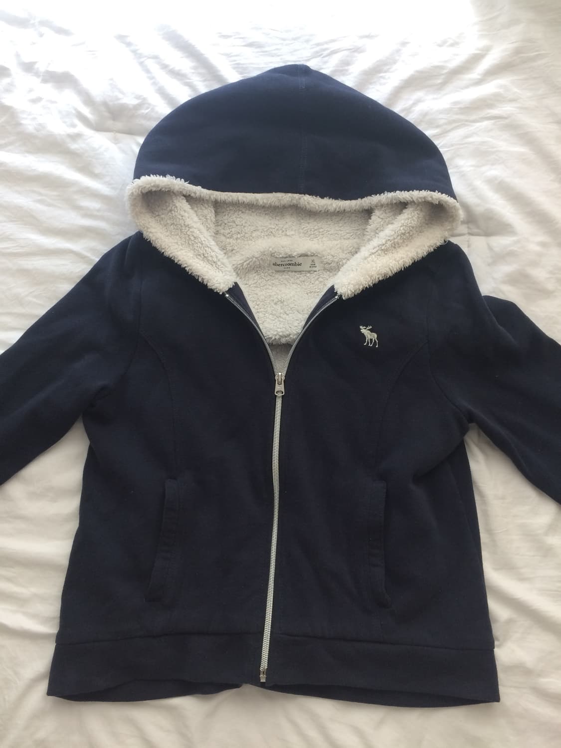 아베크롬비 양털 기모 후드집업 상품이미지1
