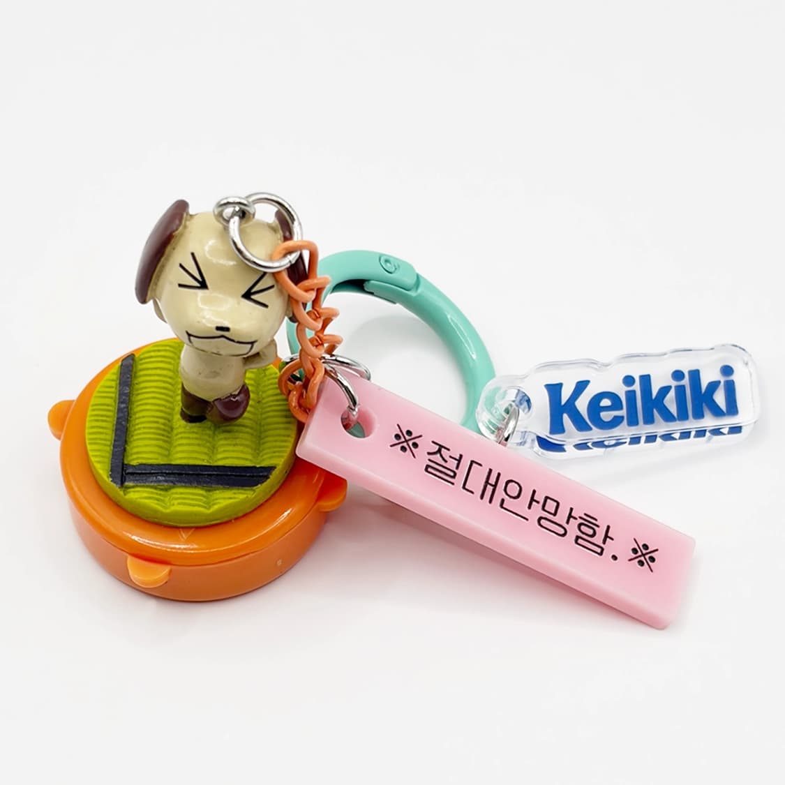 도코데모 잇쇼 피에르 스탬프 절대안망함 키링 상품이미지2